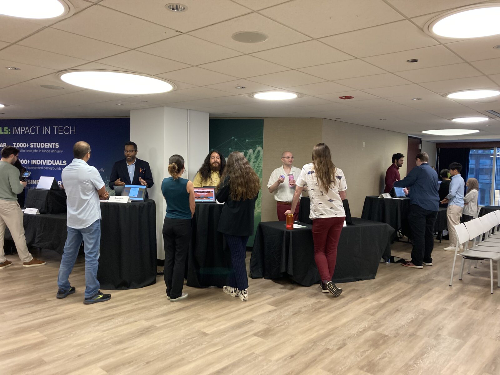 At their showcase, DPIâ€™s software development apprentices showed off the apps they developed.