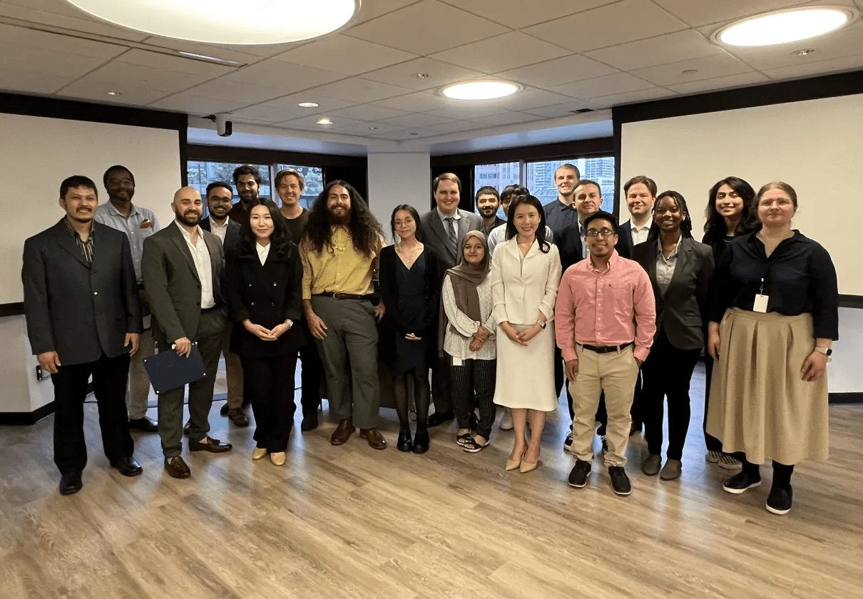 The summer 2024 software development apprentice cohort. Photography by Winnie Wu.