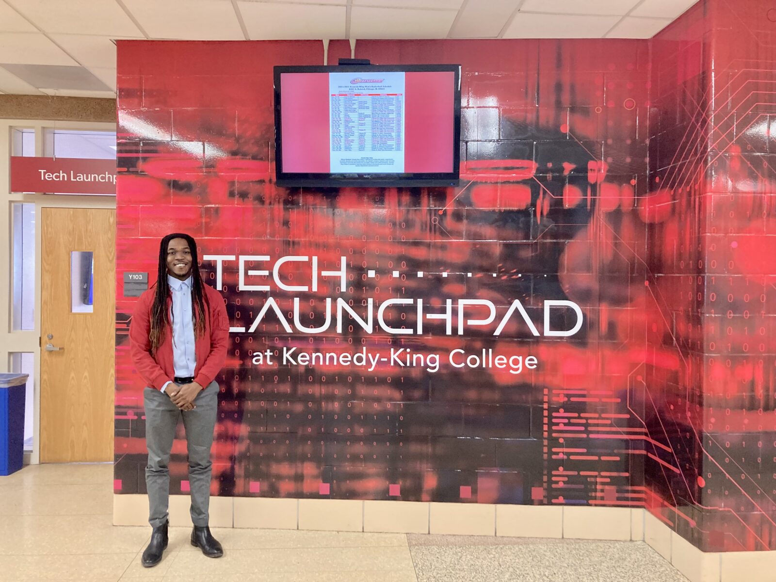 Lateef Idris finished DPIâ€™s tech workforce training program in the spring of 2023.