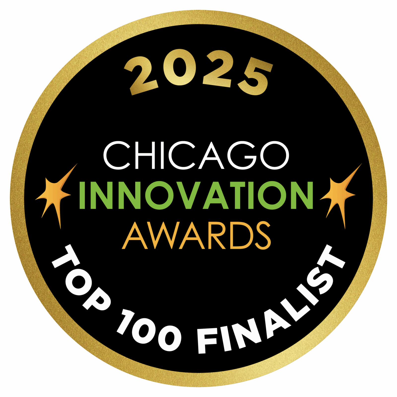 2025 Chicago Innovation Awards Top 100 finalist.
